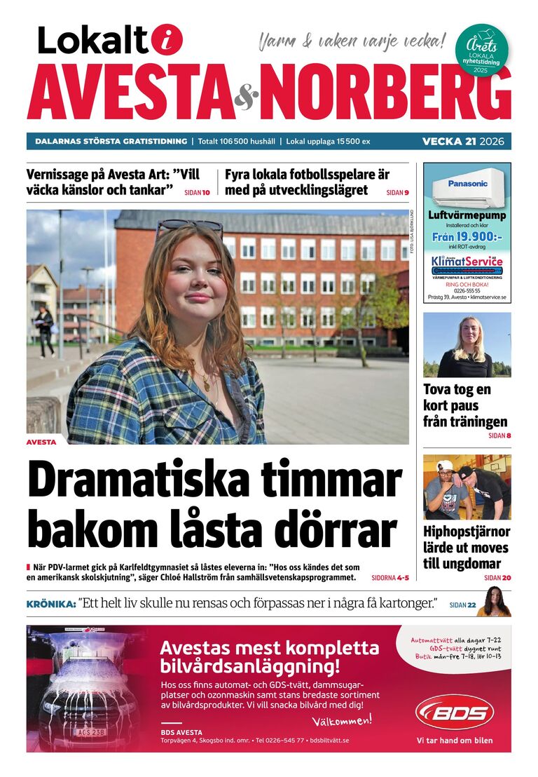 Lokalt i Avesta & Norberg – e-tidningen