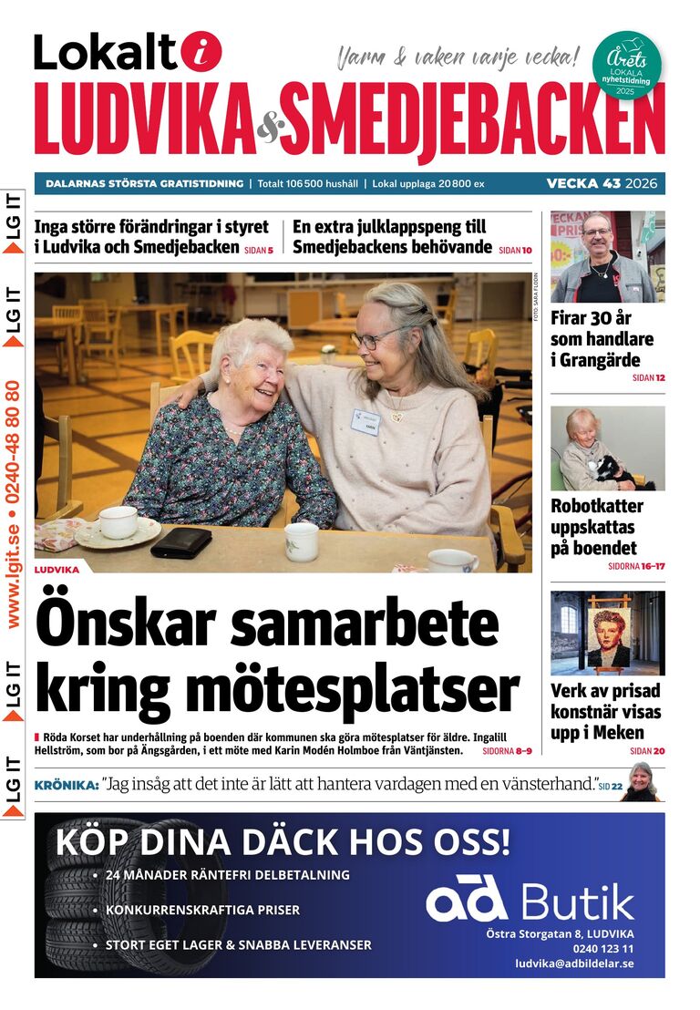 Välkommen till Lokalt i - Dalarnas största gratistidning